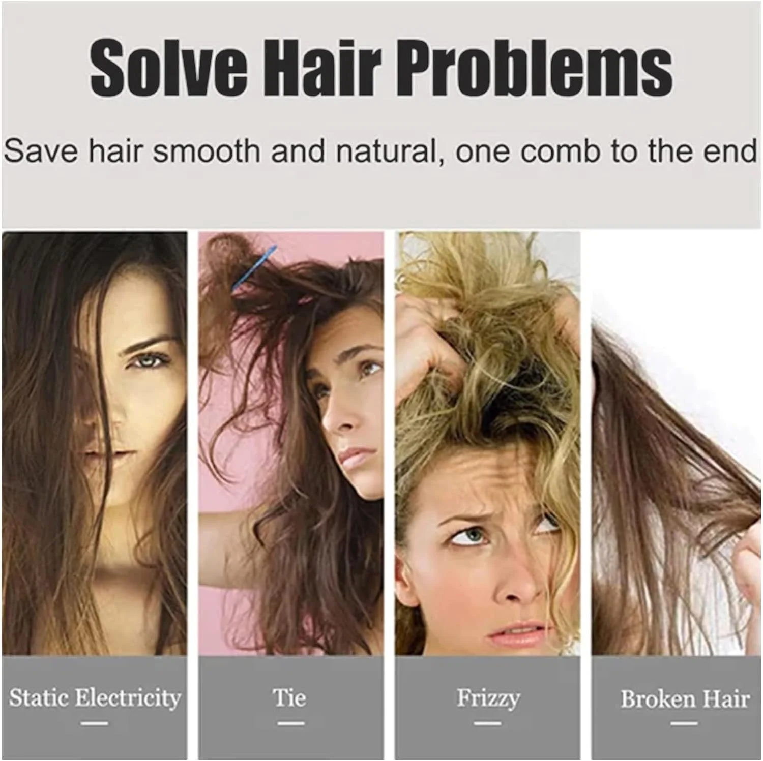 1+1 Free | KnotKlear™ Hair Miracle Brush - Image 4