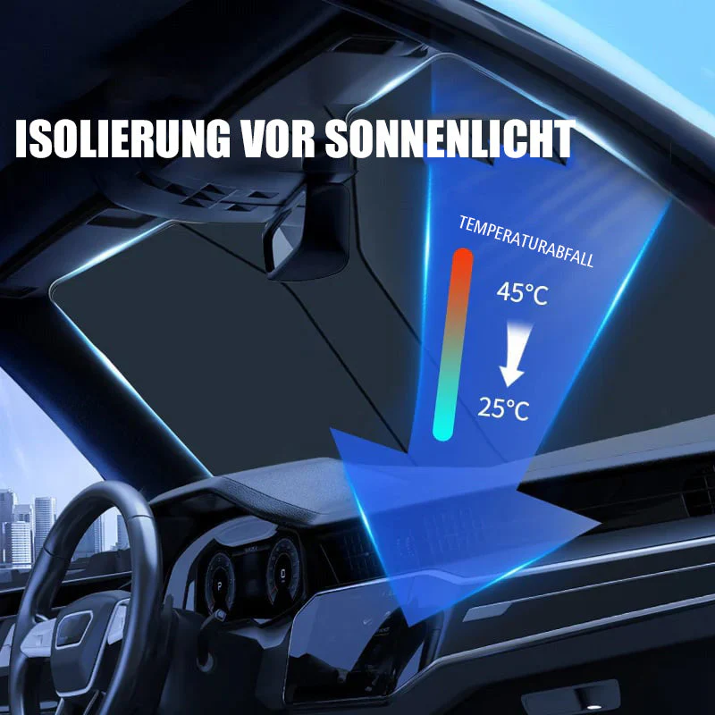 1+1 FREE | SunShield Pro™ Windshield Sunshade, Foldable Sun Protection - Image 3