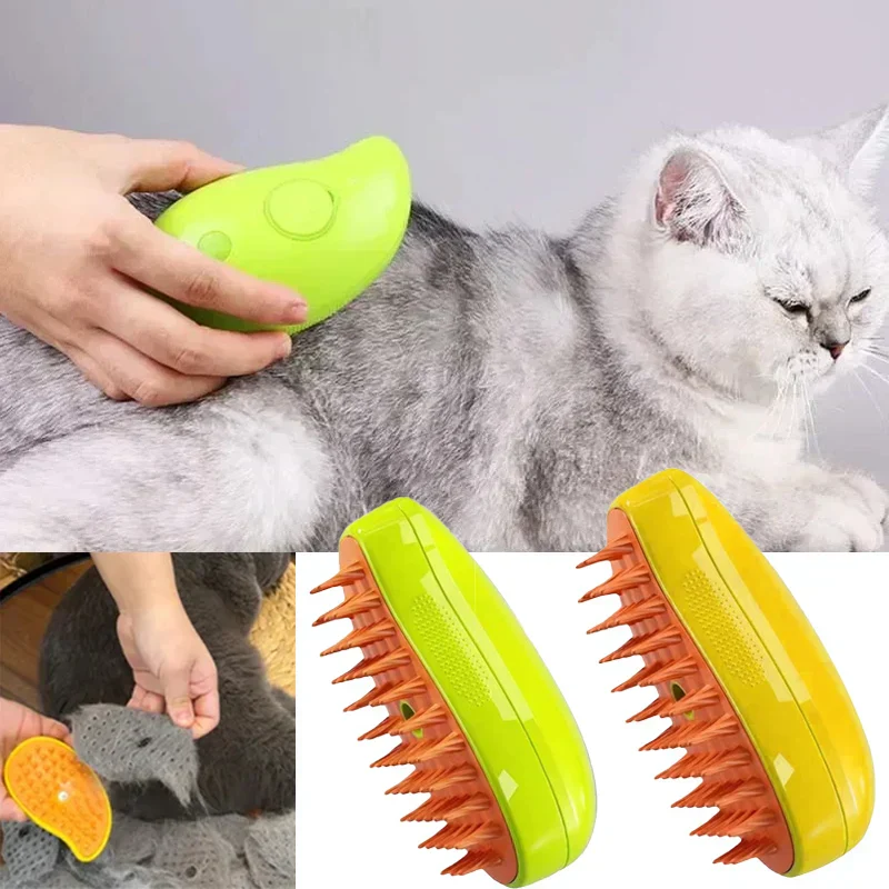 3 in 1 Steamy Cat Brush - Image 3