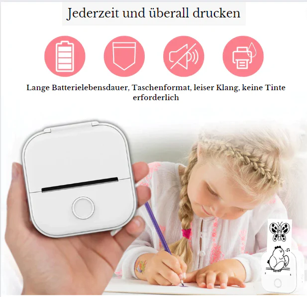 50% OFF | Mini-Printer™ + Free Printing Paper - The Printer that Never Needs Ink! - Image 4