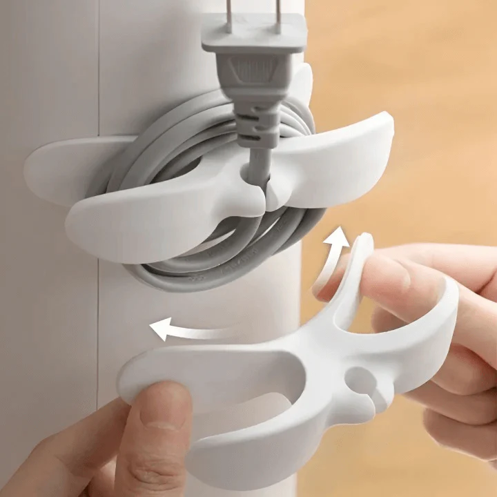 5+5 Free | Cable Organizer - Say goodbye to cable chaos
