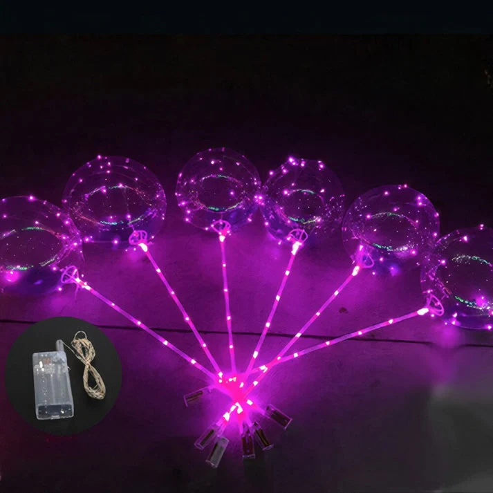 5+5 FREE | PartyBalloon™ Lighted Balloons (10 pcs) - Image 5