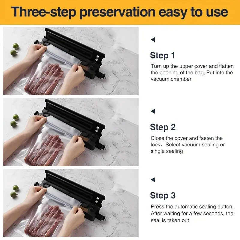 AirTightPro™ — Effortless One-Touch Sealing for Freshness That Lasts 5x Longer - Image 8