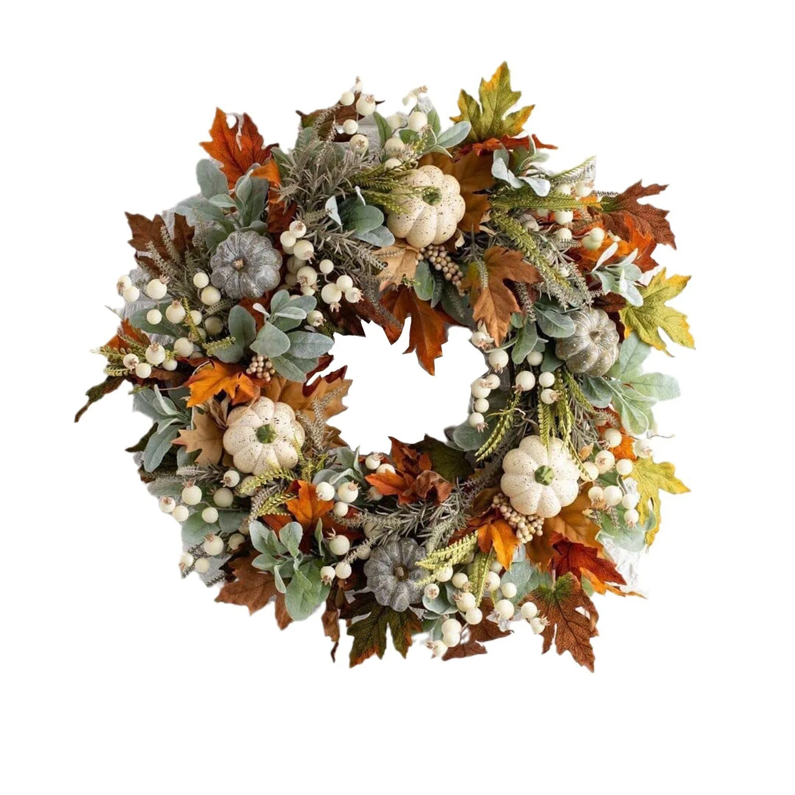 AmberNest™ Autumn Harvest Wreath — Ignite Lasting Cozy Charm and Celebrate Fall’s Warm Embrace - Image 11