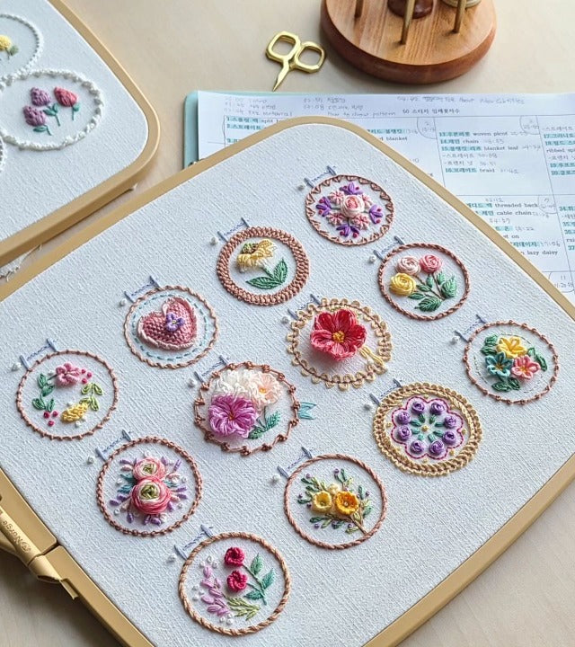 BlossomCraft™ Floral Embroidery Kit — Unleash Your Creativity and Brighten Every Room with Handmade Blooms - Image 3