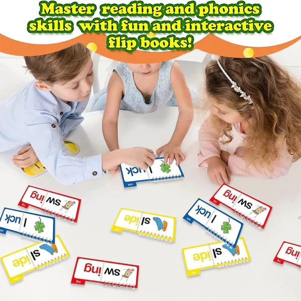 BrightSteps™ Word Family Flip Books — Ignite Your Child’s Joy and Confidence in Reading Every Flip - Image 4