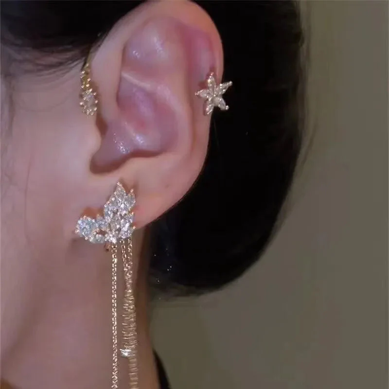 Celestara™ Tassel Earrings — Capture Every Gaze with Effortless, Celestial Glamour - Image 2