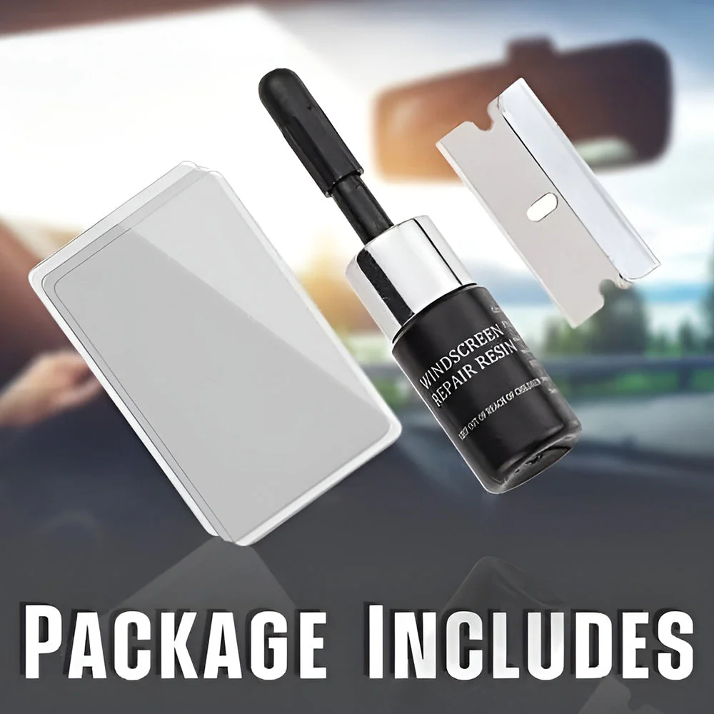 CrystalBond™ Glass Repair Kit — Stop Cracks Fast and Restore Glass Clarity Like New - Image 2