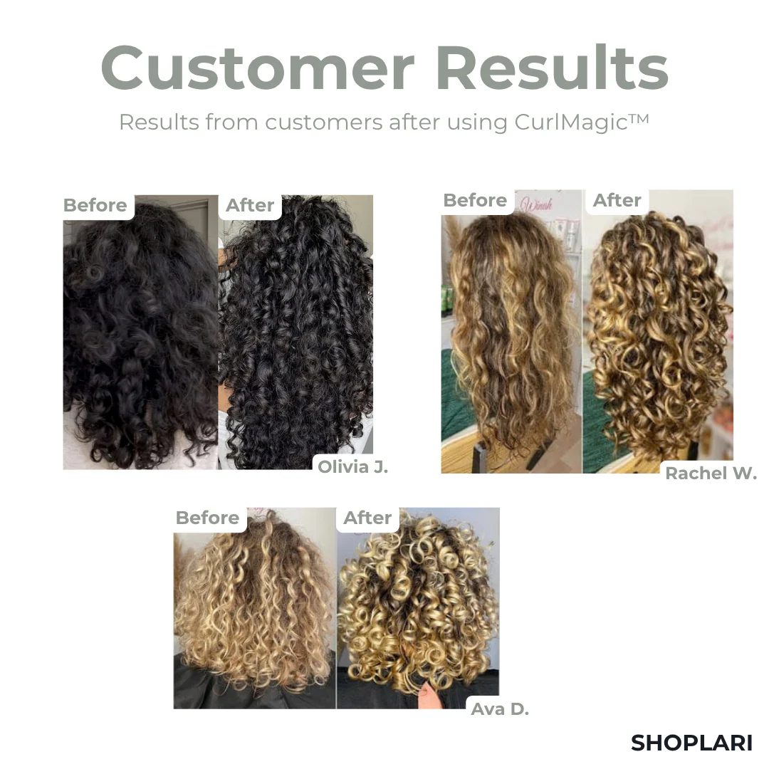 CurlAura™ — Unlock Head-Turning Curls That Bounce All Day Without the Frizz - Image 3