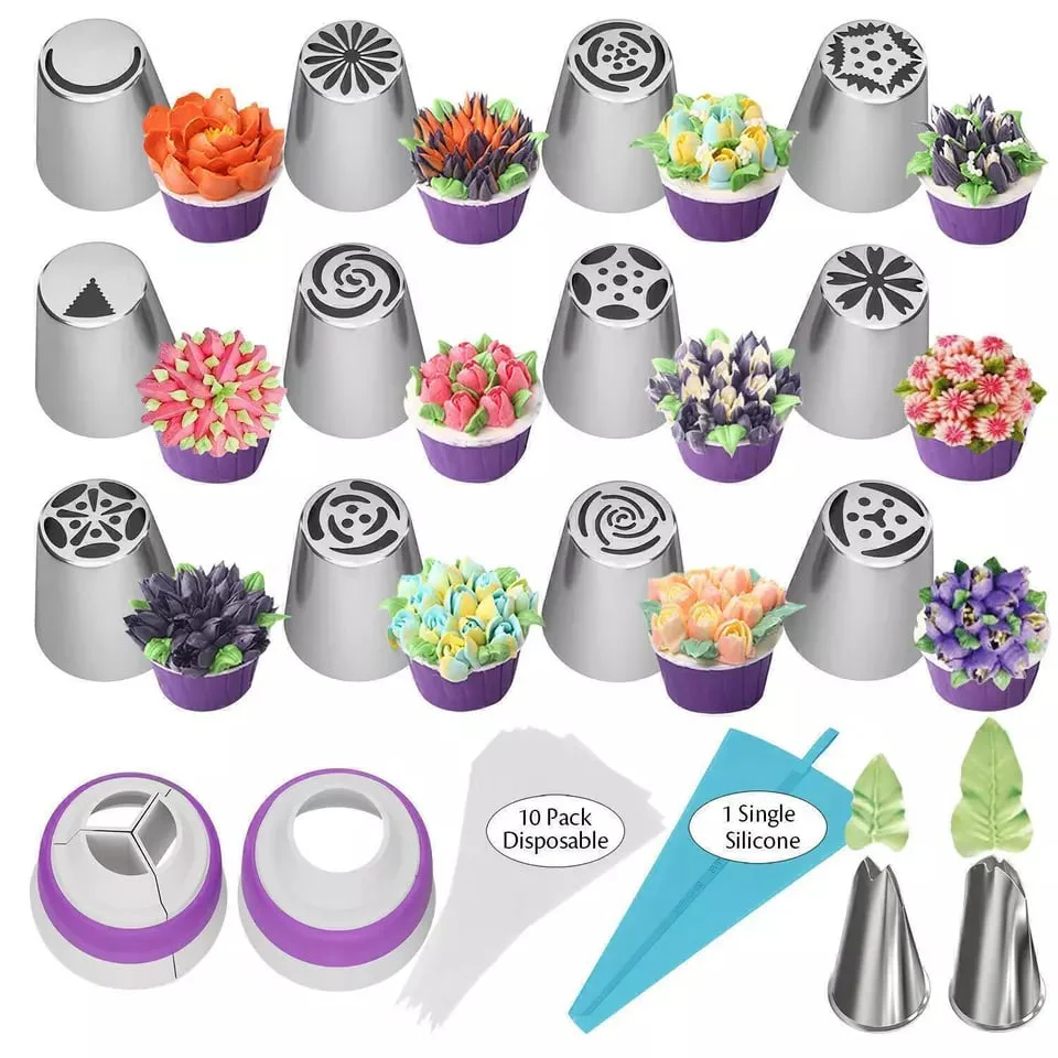 Elite Piping Nozzles™ — Transform Every Cake Into an Unforgettable Masterpiece - Image 2