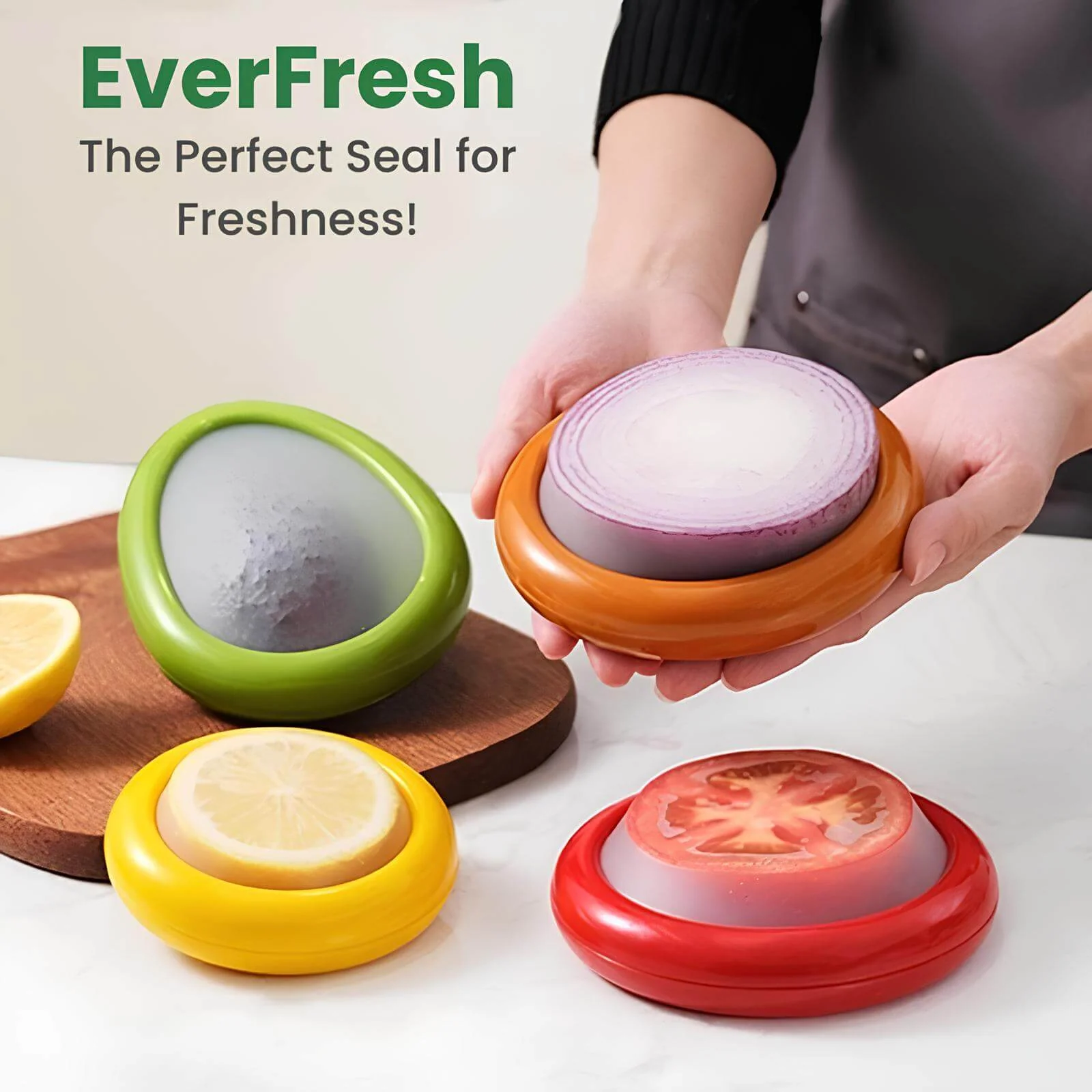 EverFresh™ 4-Piece Set | Keep Produce Fresh Longer (Last Day to Save!) - Image 2