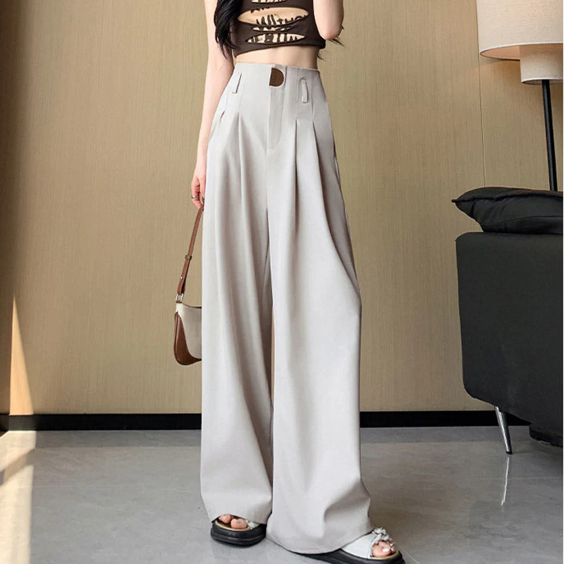 FabriaLux™ High Waist Wide Leg Pants — Flaunt Longer Legs and Elegance That Powers Every Step - Image 4