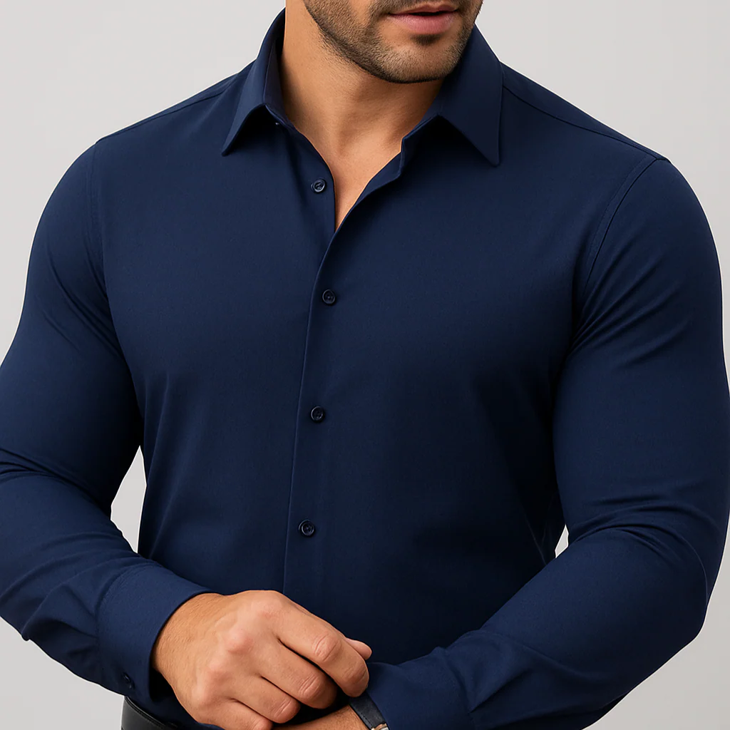 FlexiForm™ Dress Shirt — Move Freely, Look Sharp, Own Every Moment - Image 15