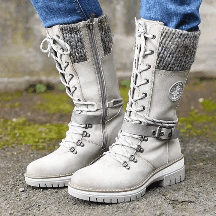 GlaciaStep™ — Breeze Through Winter in Warmth and Sleek Confidence