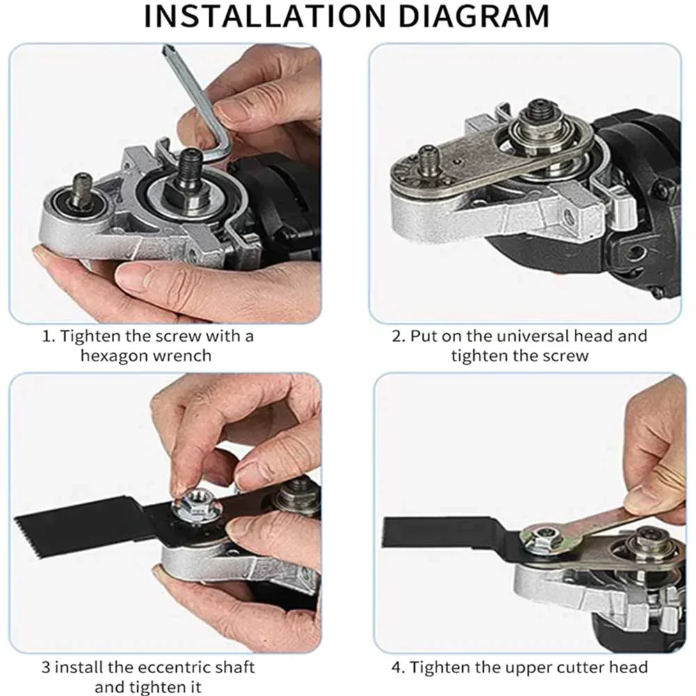 GrindMaster™ | Angle Grinder Conversion Universal Head Set - Image 8