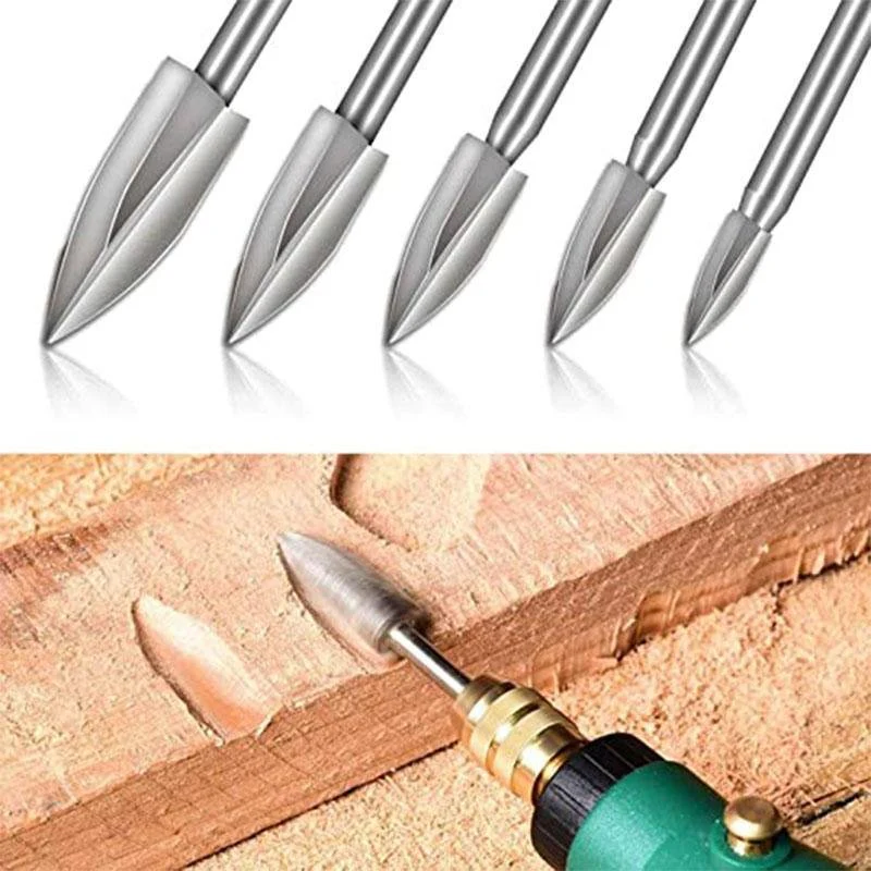 Arvilaro - 5-piece woodcarving drill bit sets - Image 7