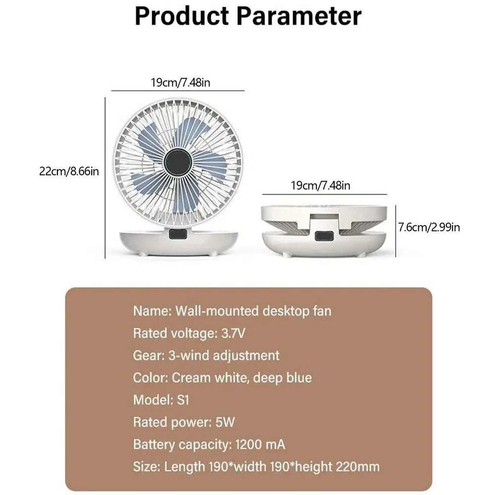 Household Dual-use Kitchen Fan - Image 12