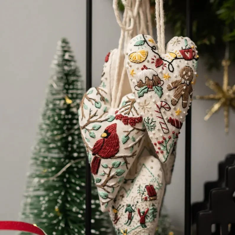 JoyHeart™ Santa Embroidery Kit — Create Heartfelt Holiday Magic with Your Own Hands - Image 16