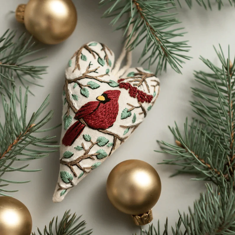 JoyHeart™ Santa Embroidery Kit — Create Heartfelt Holiday Magic with Your Own Hands - Image 7