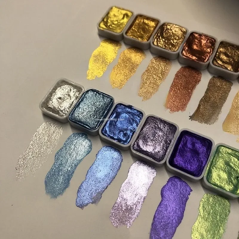 Kolorful™ - Powder Mineral Pearl Pigment Art Watercolor - Image 4