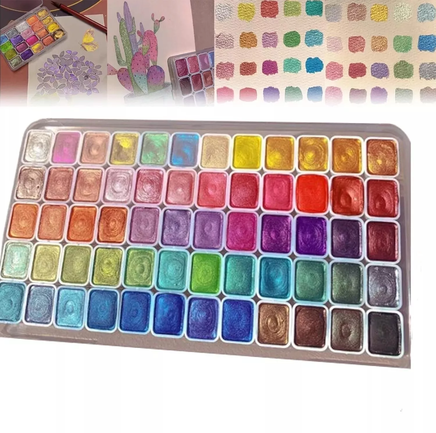 Kolorful™ - Powder Mineral Pearl Pigment Art Watercolor - Image 9