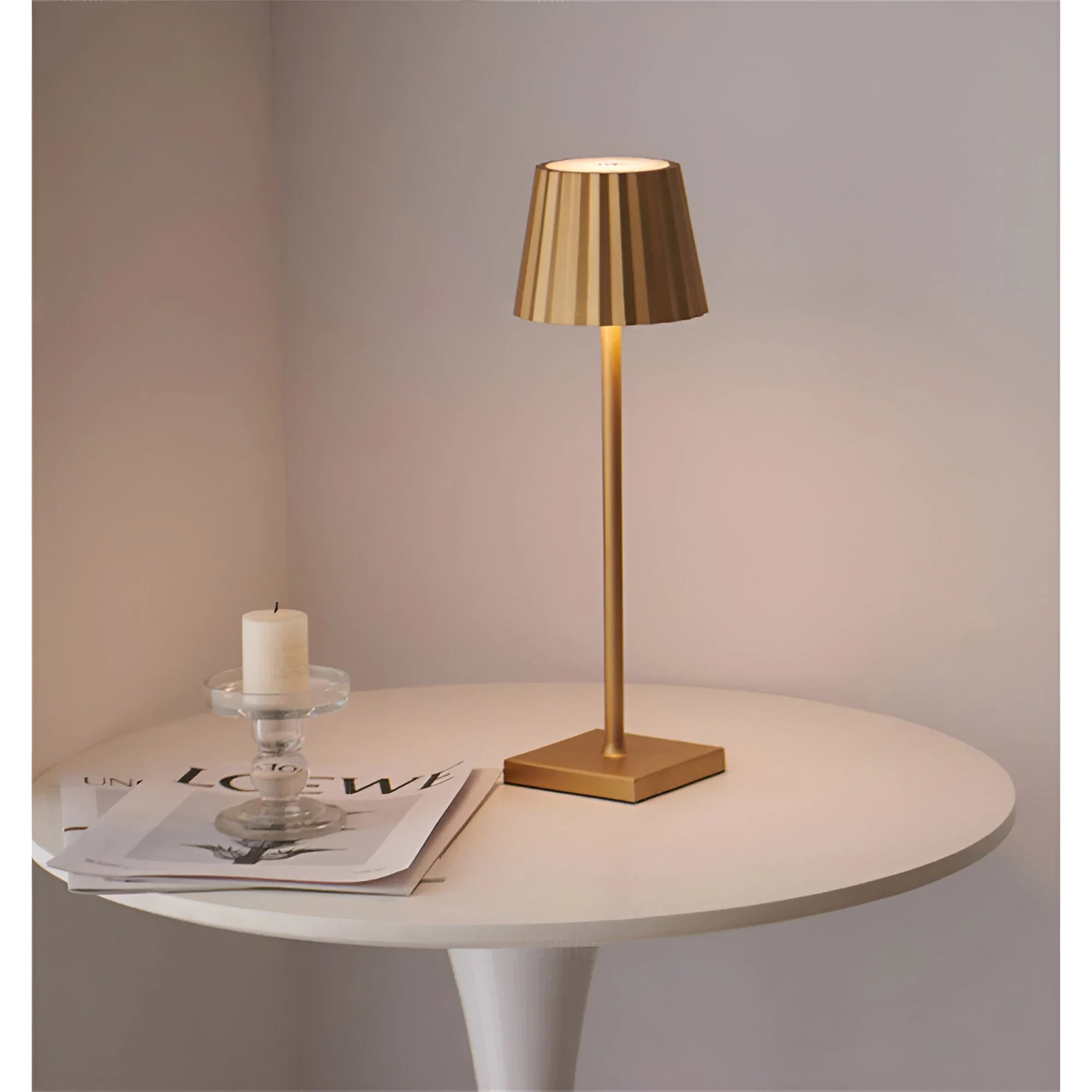 LaminaTouch 2.0 - Dimmable Wireless and Rechargeable Modern LED Table Lamp - Image 11