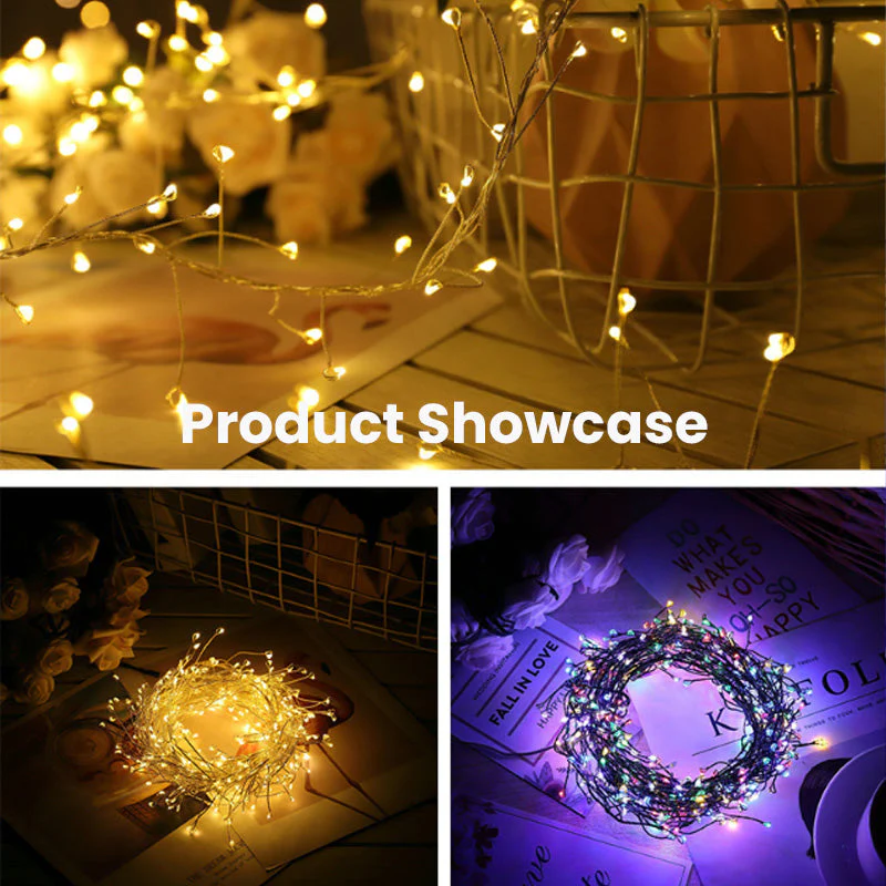 LumaTwist™ Copper String Lights — Wrap Your World in Cozy, Magical Glow Instantly - Image 5