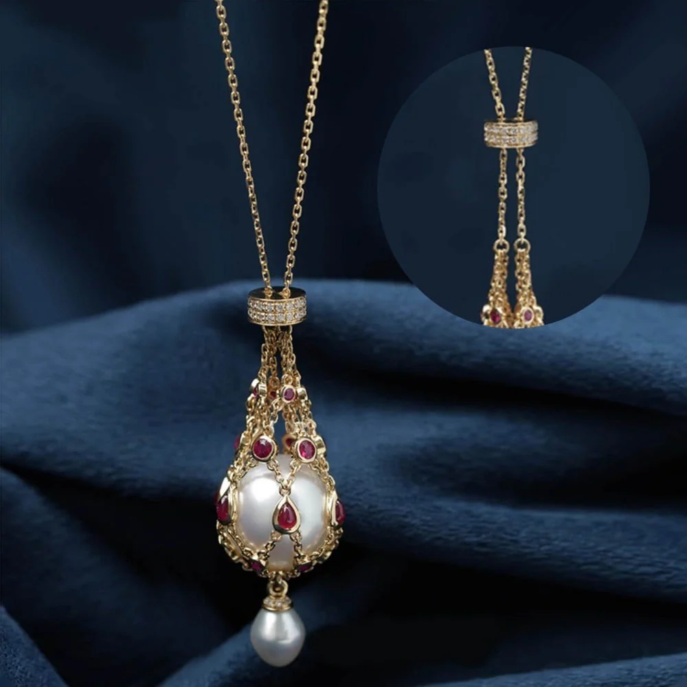 LumieraPearl™ Pendant — Unleash Your Unique Glow with Timeless Natural Elegance - Image 8