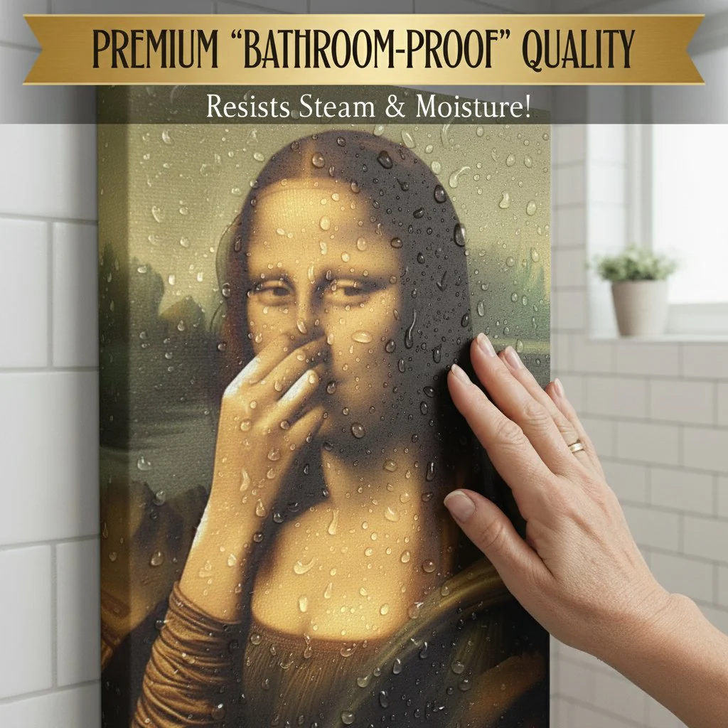 LumiLuxe™ Bathroom Canvas — Turn Every Visit into a Splash of Laughter and Style - Image 2