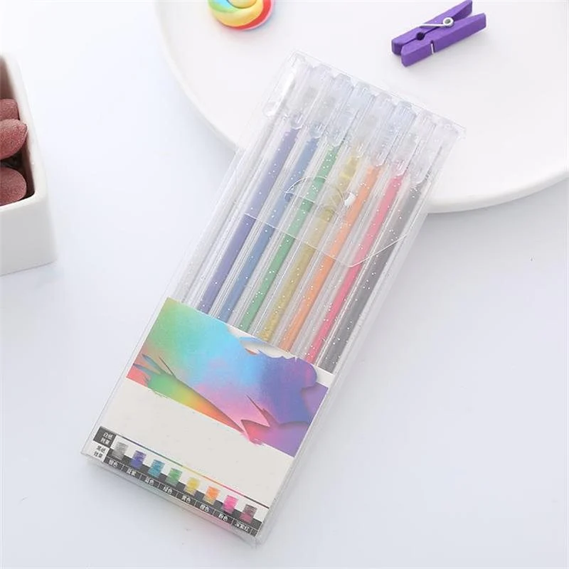LuminaShine™ Glitter Gel Pens — Ignite Your Creativity with Smooth, Sparkling Masterpieces - Image 17