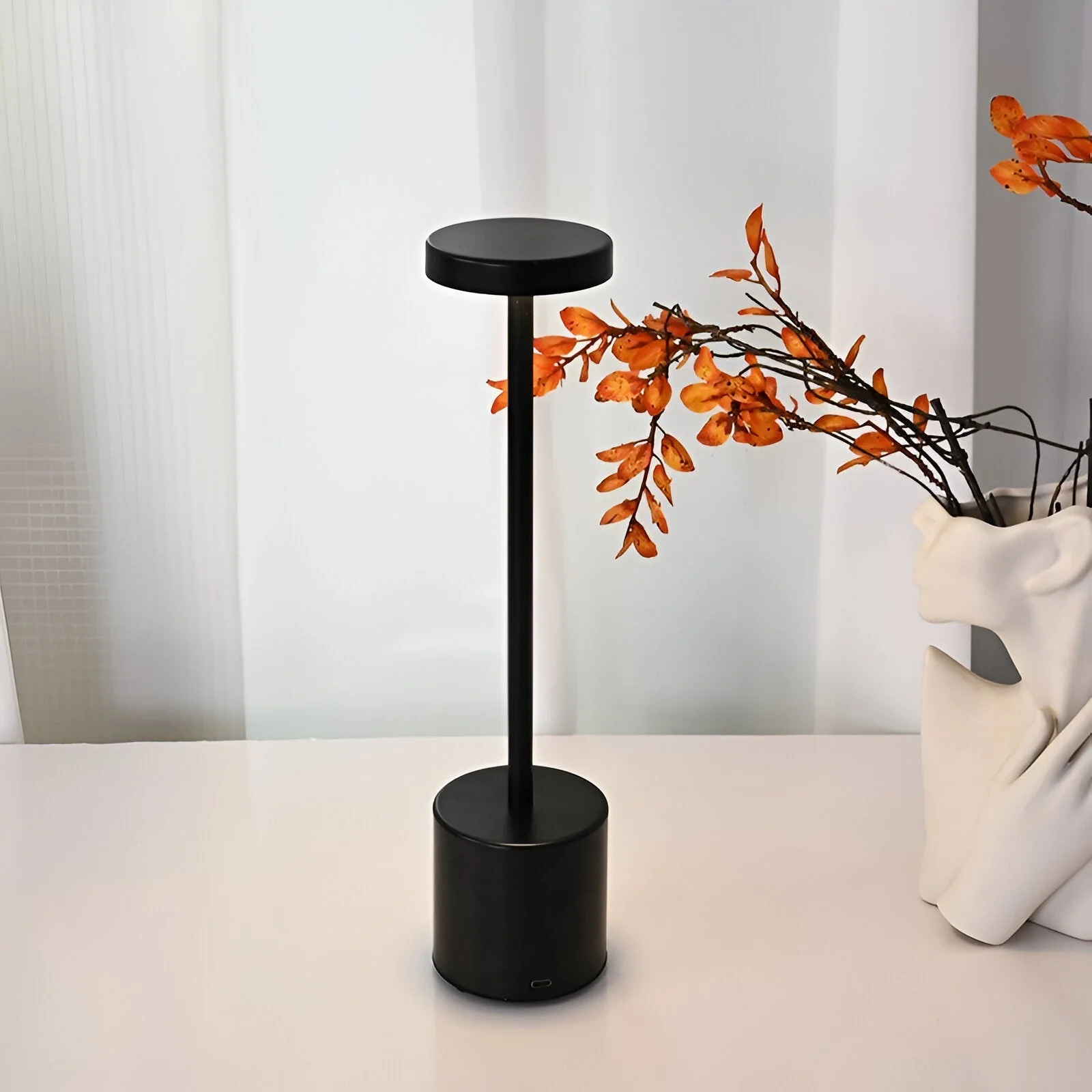 LumoRetro | USB Rechargeable Wireless Retro Table Lamp - Image 2