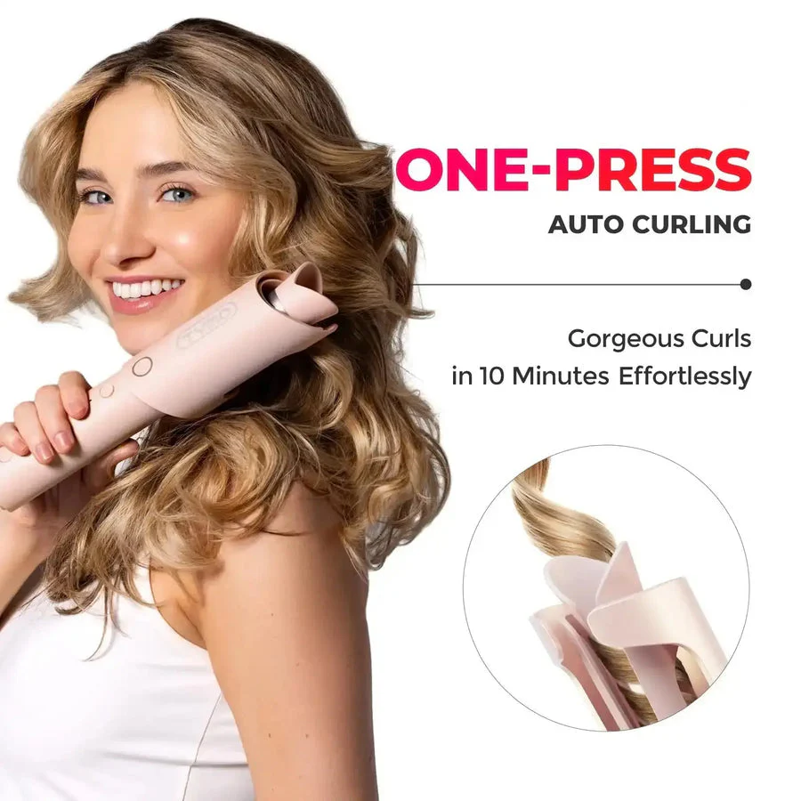 LuxeCurl™ Styler — Effortless, Long-Lasting Curls That Shine and Protect Your Hair Every Day - Image 5