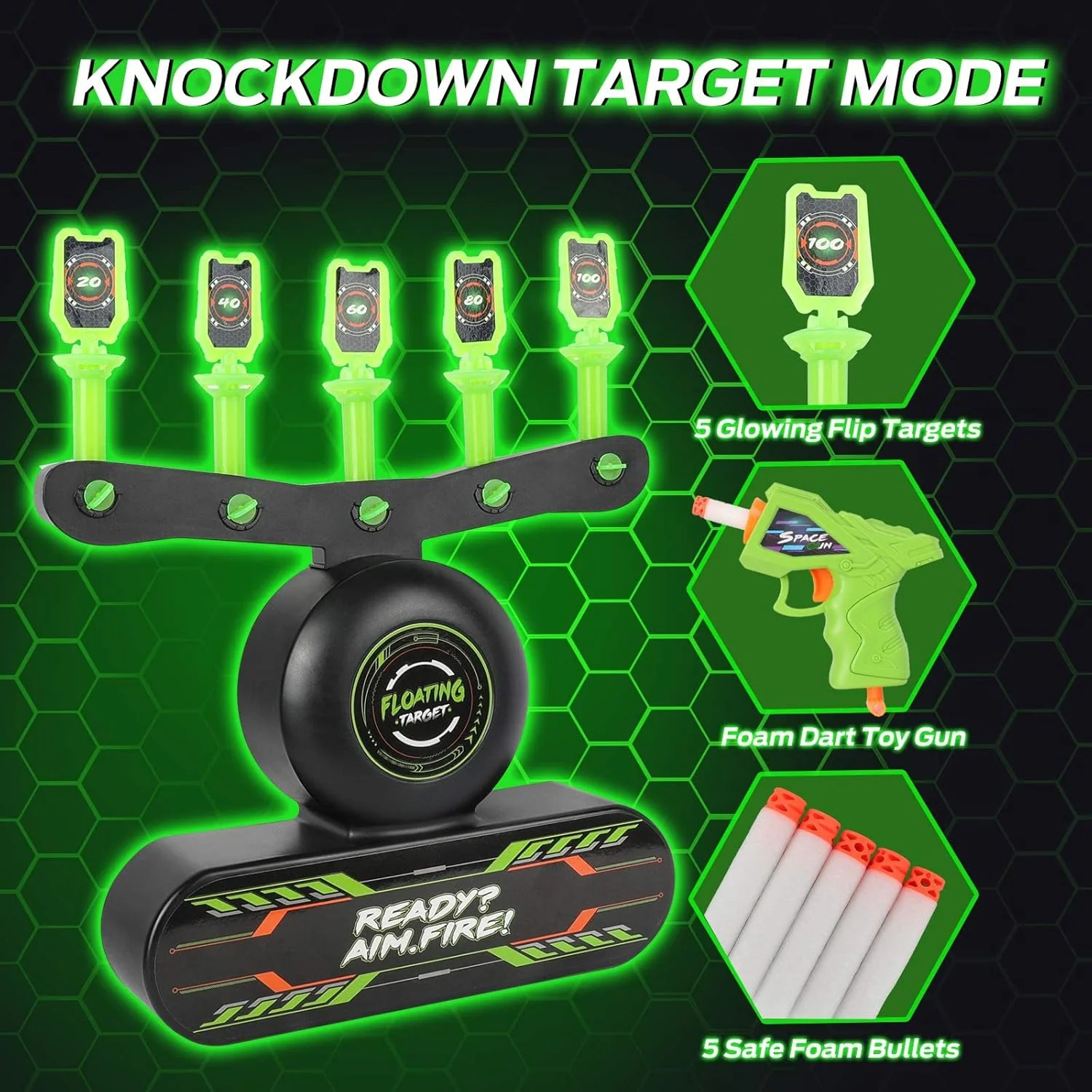 NeonStrike™ — Ignite Family Fun with Glowing Targets That Challenge and Thrill Every Shot - Image 3