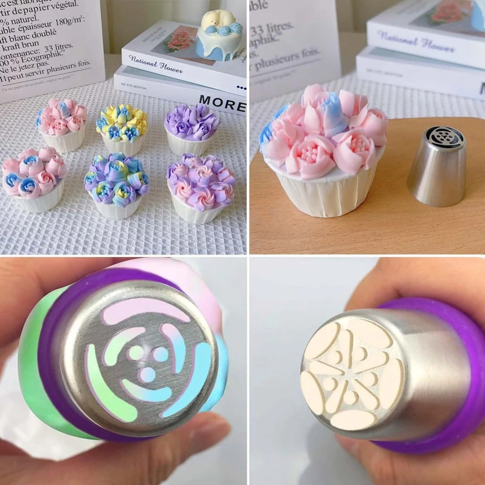 Flower Frosting Tips Nozzles for Cake Decorating - Image 3