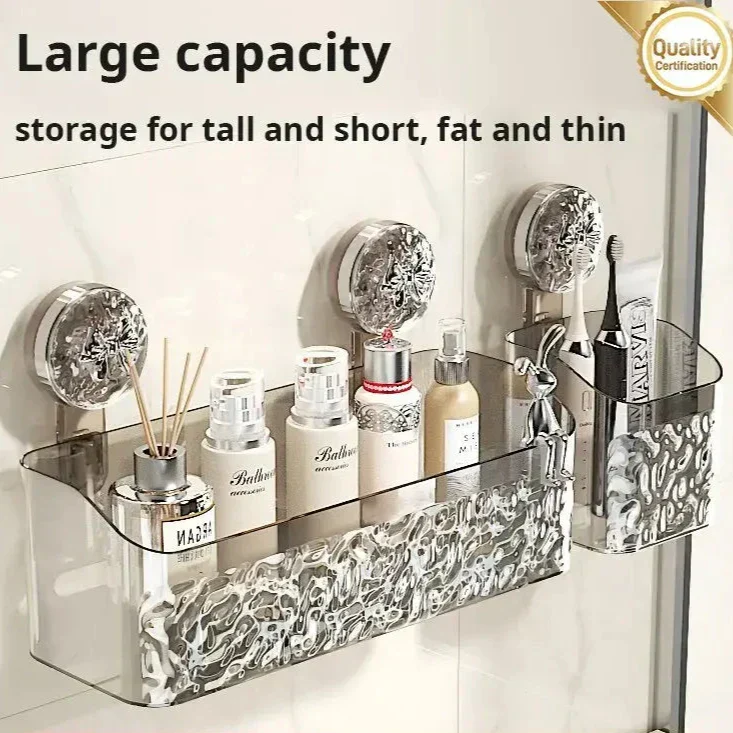 Practical no-drill wall shelf for bathroom - Image 5
