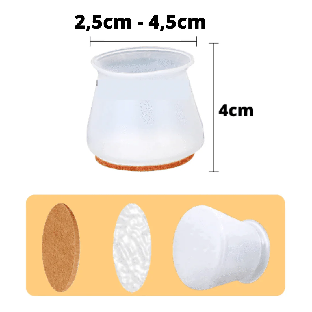 Chair Leg Protector 12 Units - Universal Size - Image 3