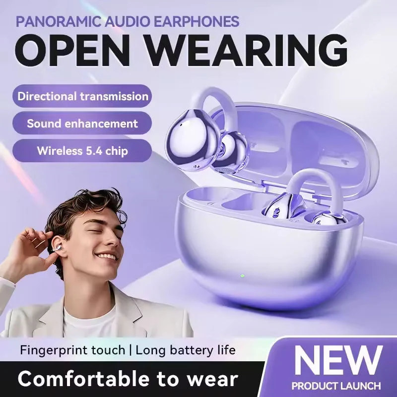 PulseWave™ Ear Clip Bluetooth Earphones — Experience Unmatched Comfort and Crystal-Clear Sound That Keeps You Moving - Image 2