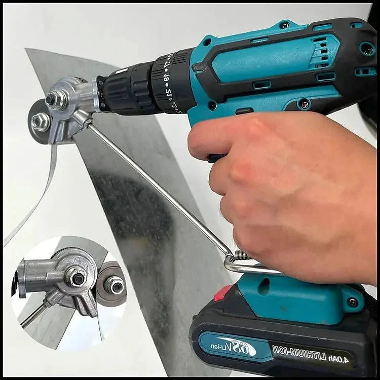 RamoraCut™ — Transform Your Drill into a Precision Metal-Cutting Powerhouse