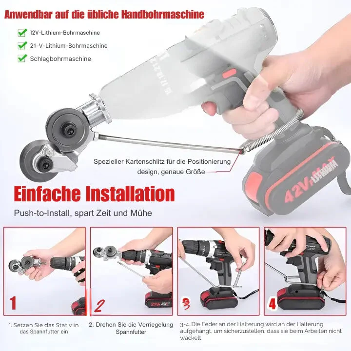 RamoraCut™ — Transform Your Drill into a Precision Metal-Cutting Powerhouse - Image 2