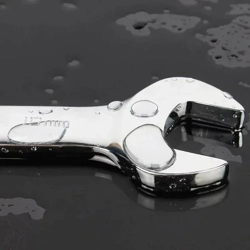 Ratchet wrench for open pipes (fixed head - flexible head 2 IN 1) - Image 3