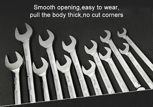 Ratchet wrench for open pipes (fixed head - flexible head 2 IN 1) - Image 6