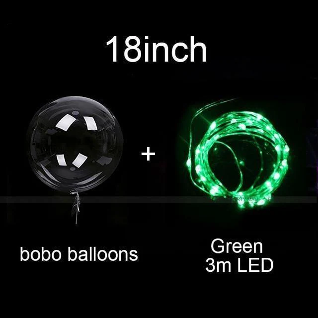 Reusable LED balloons to light up your parties (X10) - Image 6