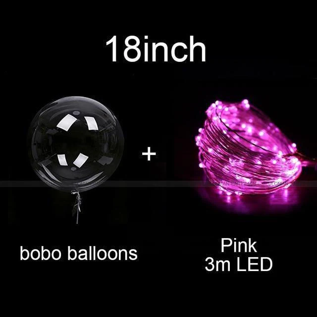 Reusable LED balloons to light up your parties (X10) - Image 7