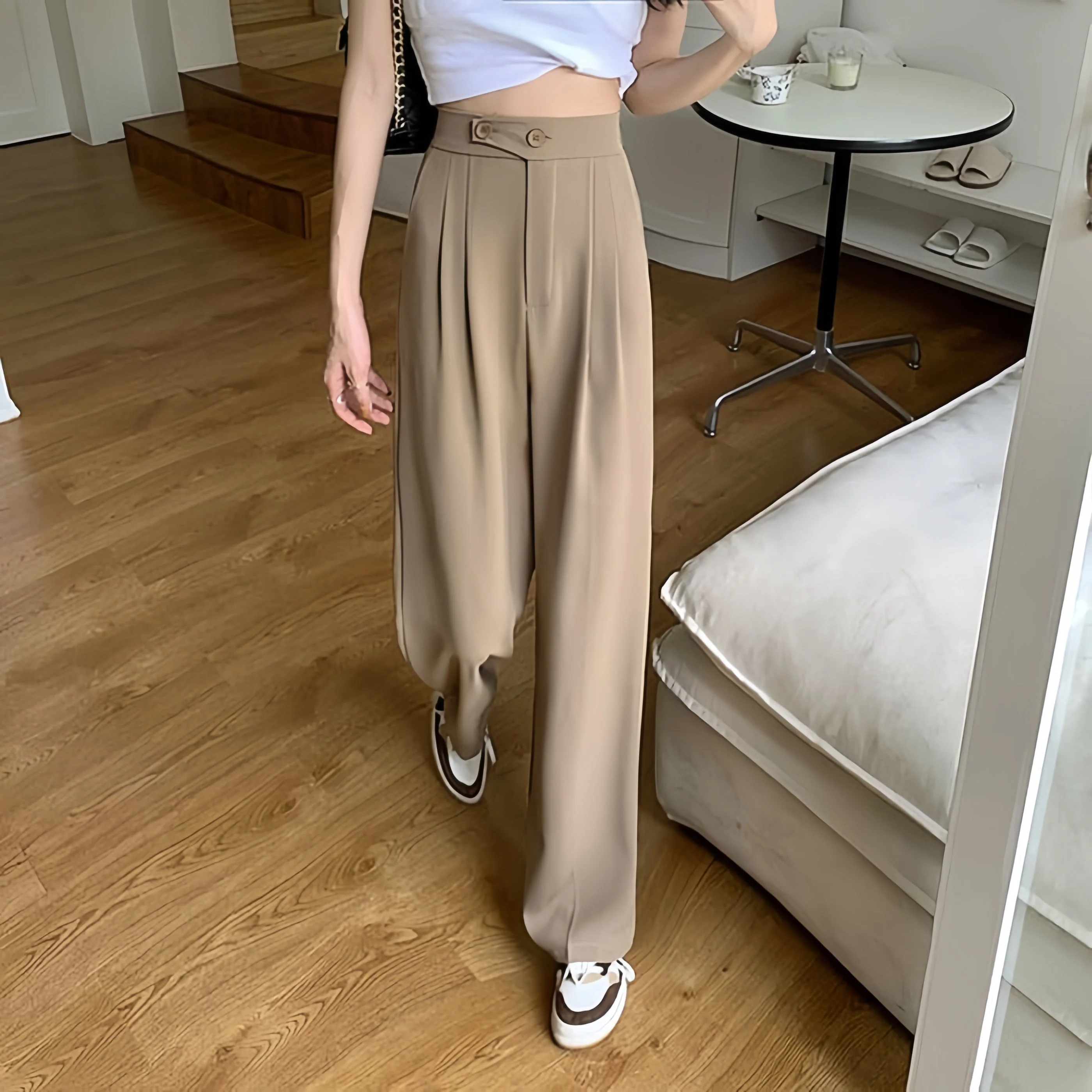 SereniFlex™ Wide Pants — Slip Into All-Day Confidence with Effortless Elegance - Image 3