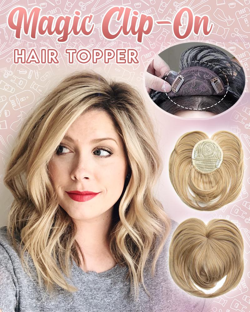 SilkaMane™ Hair Topper Clip — Instantly Restore Confidence with Natural, Fuller Hair That Moves with You - Image 2