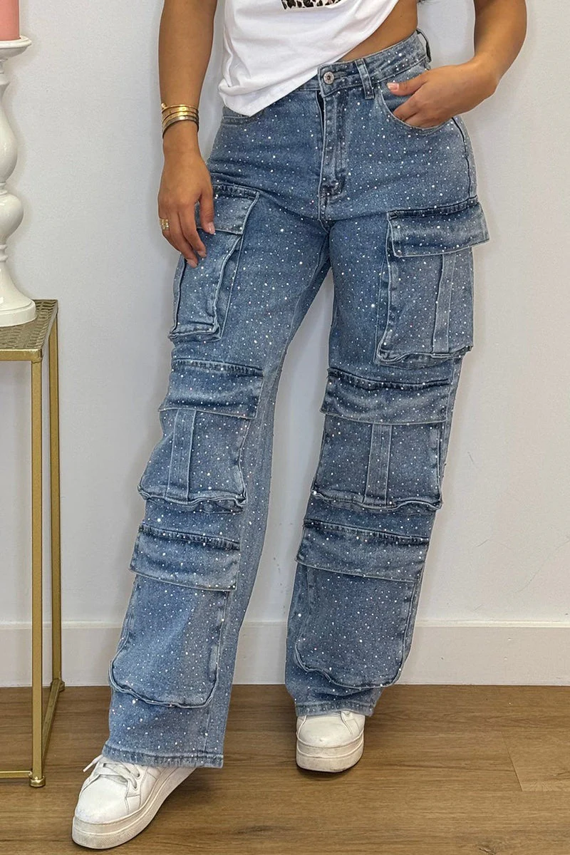 SkylineShift™ Cargo Jeans — Own Your Bold, Effortless Style and All-Day Freedom - Image 13