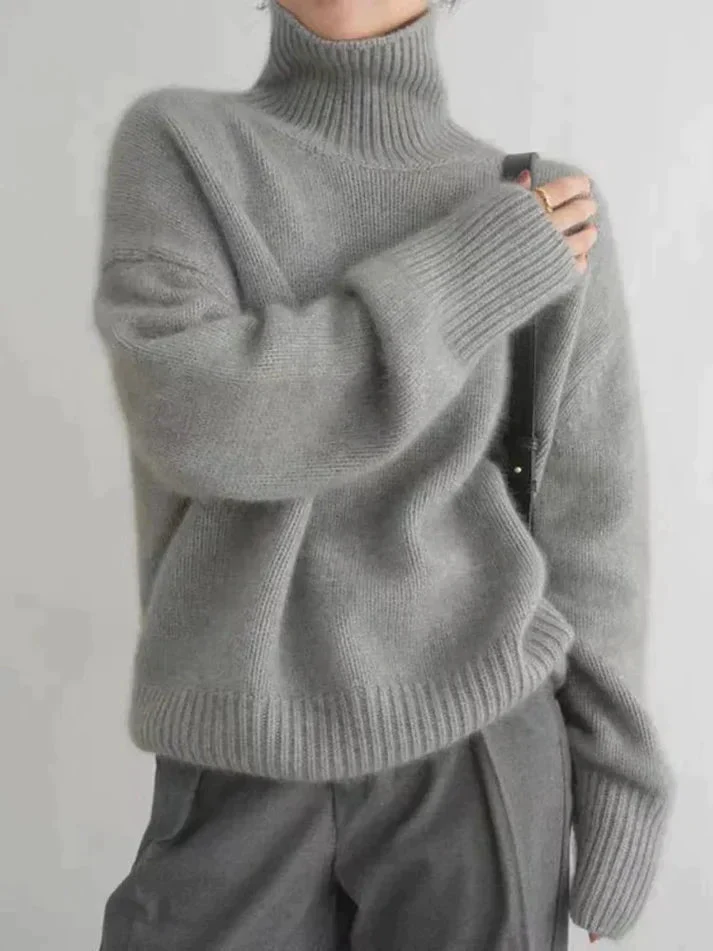 Solvena™ Cashmere Turtleneck Sweater — Wrap Yourself in Featherlight Warmth and Timeless Elegance - Image 6