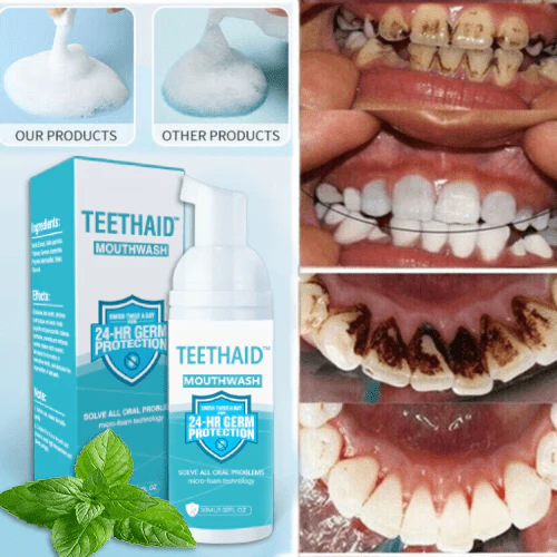 Teethaid™ Pure Herbal Teeth Whitening & Mouth Repair Mousse - Image 5