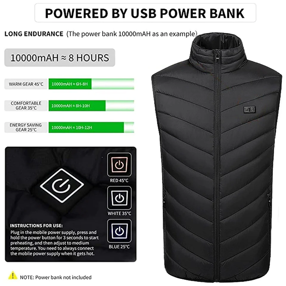 ThermoNest™ Slim Heated Vest — Light, Targeted Warmth That Powers Your Winter Energy - Image 9