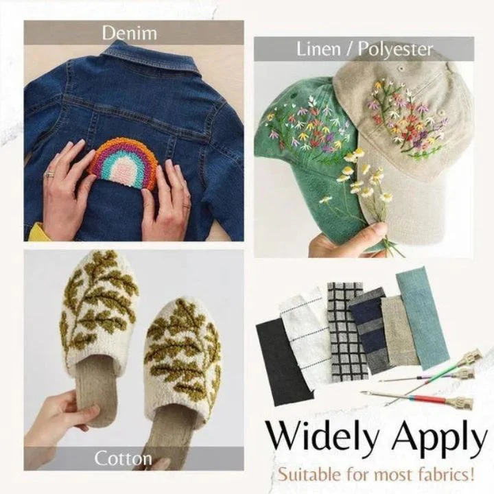 ThreadCrafters™ Embroidery & Punch Needle Set — Stitch with Effortless Precision and Unleash Your Creative Genius - Image 8